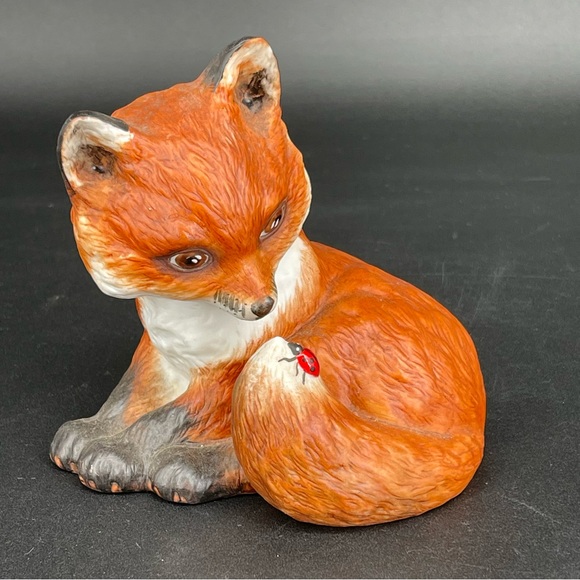 African Wildlife Foundation and Franklin Mint Baby Animal Set of 4 - Picture 5 of 16